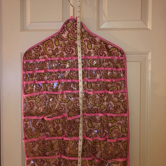 Hanging jewelry organizer NWT perfect for staying organized double-sided - Picture 10 of 13